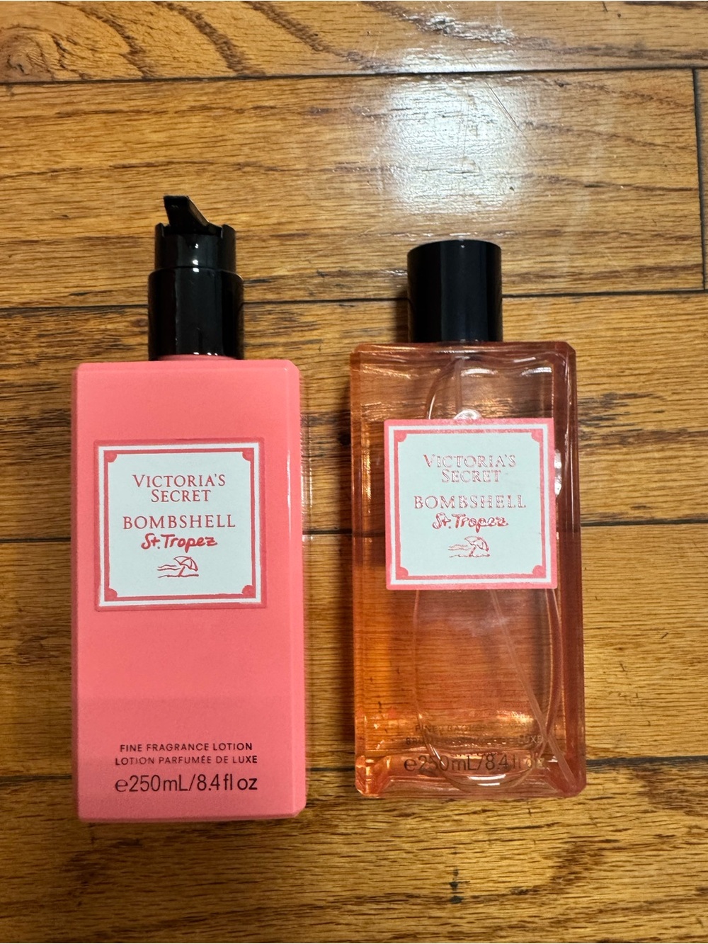Victoria's Secret Bombshell St. Tropez Fragrance & Lotion - Pink